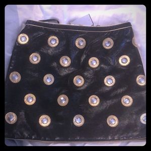 Marc Jacobs Mini Jewel Embellished Skirt